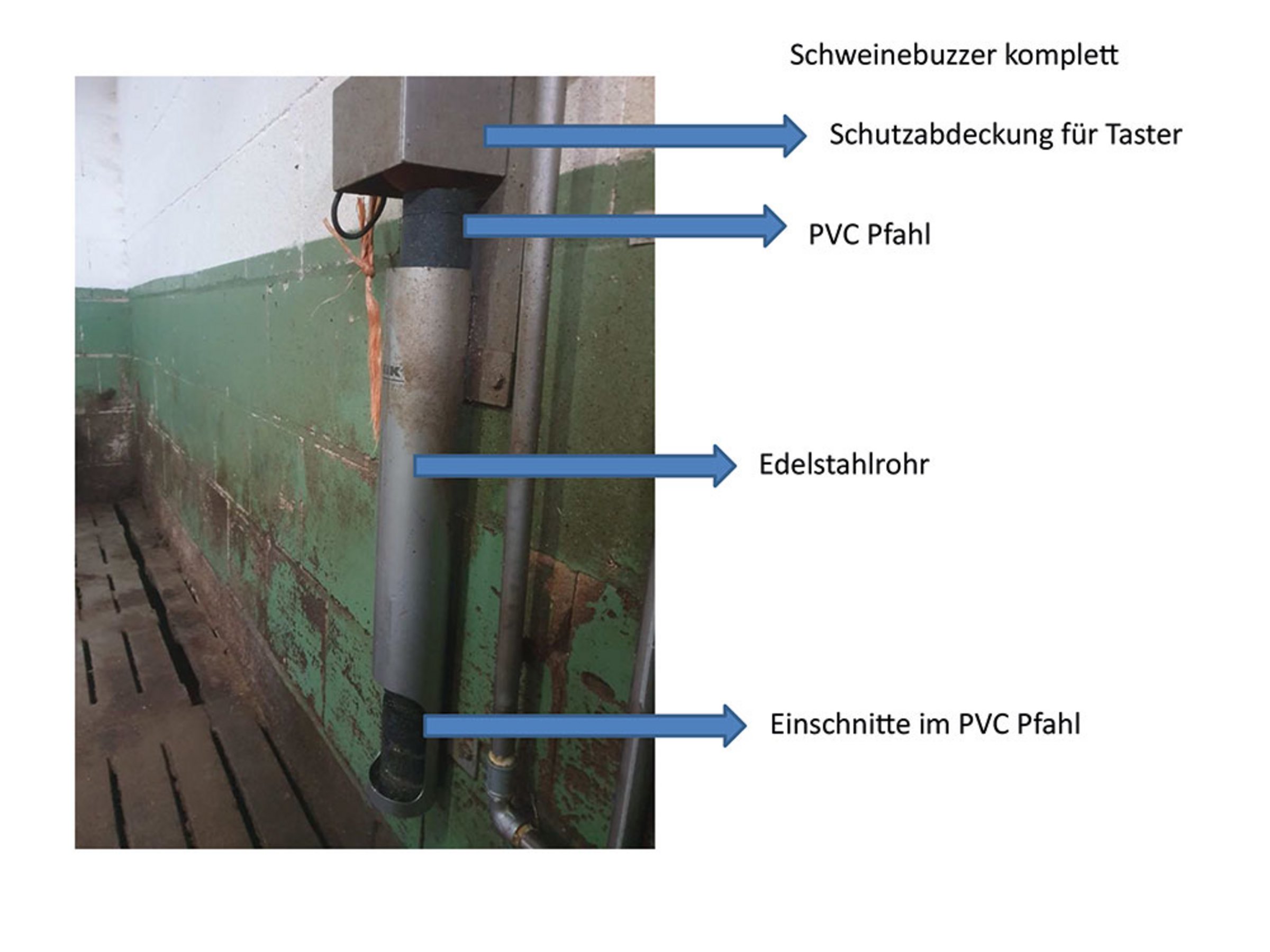 Entwicklung eines Stall – Vorher hier : Türganglüftung